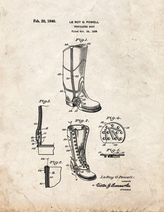 Patent Blueprint 3094 1 12 A4 Photo Print