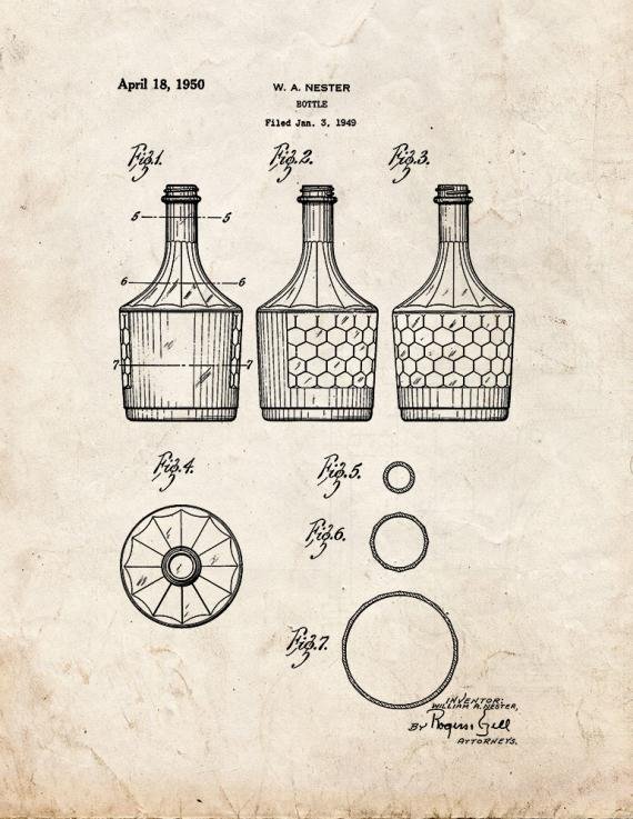 Patent Blueprint 3097 1 12 A4 Photo Print