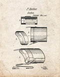 Patent Blueprint 3105 1 12 A4 Photo Print
