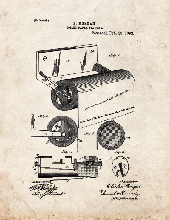 Patent Blueprint 3109 1 12 A4 Photo Print
