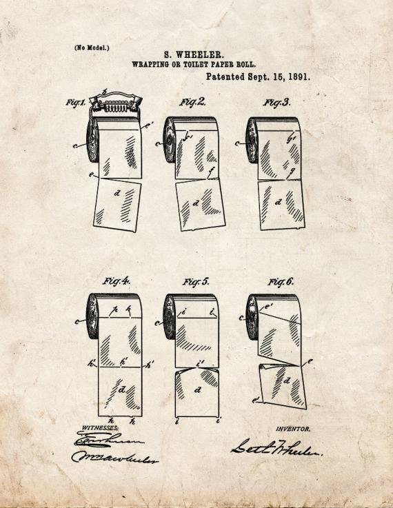 Patent Blueprint 3113 1 12 A4 Photo Print