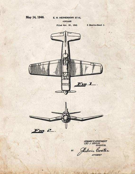 Patent Blueprint 3127 1 12 A4 Photo Print