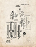 Patent Blueprint 3133 1 12 A4 Photo Print