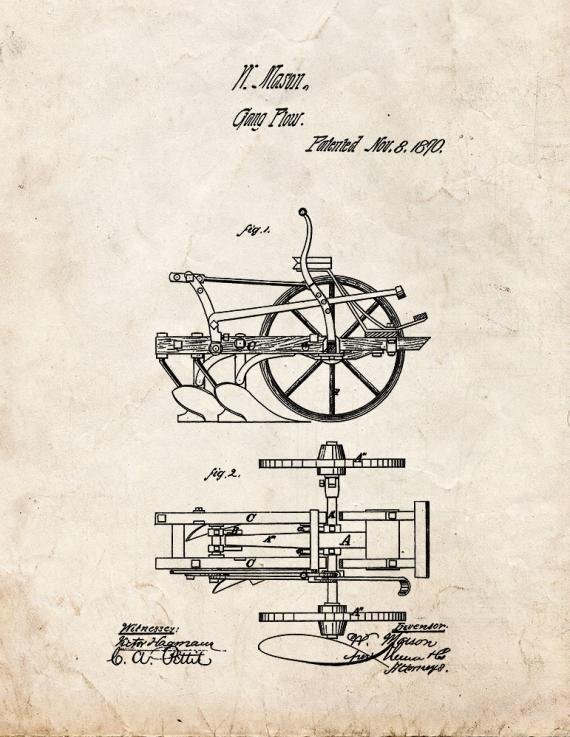 Patent Blueprint 3139 1 12 A4 Photo Print