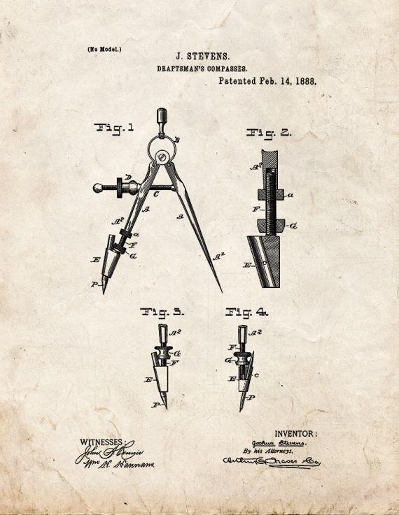 Patent Blueprint 3141 1 12 A4 Photo Print