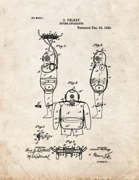 Patent Blueprint 3149 1 12 A4 Photo Print