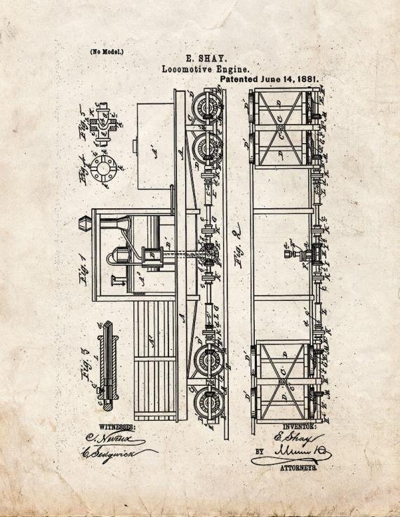 Patent Blueprint 3150 1 12 A4 Photo Print