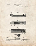 Patent Blueprint 3160 1 12 A4 Photo Print
