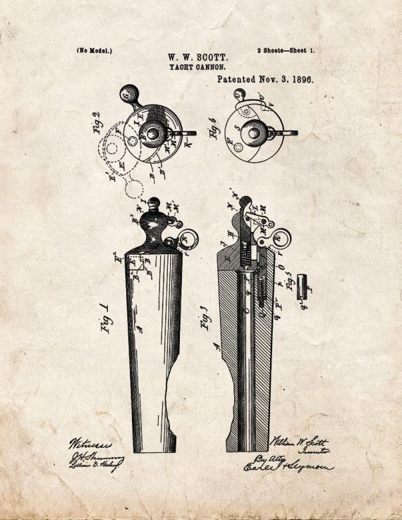 Patent Blueprint 3171 1 12 A4 Photo Print