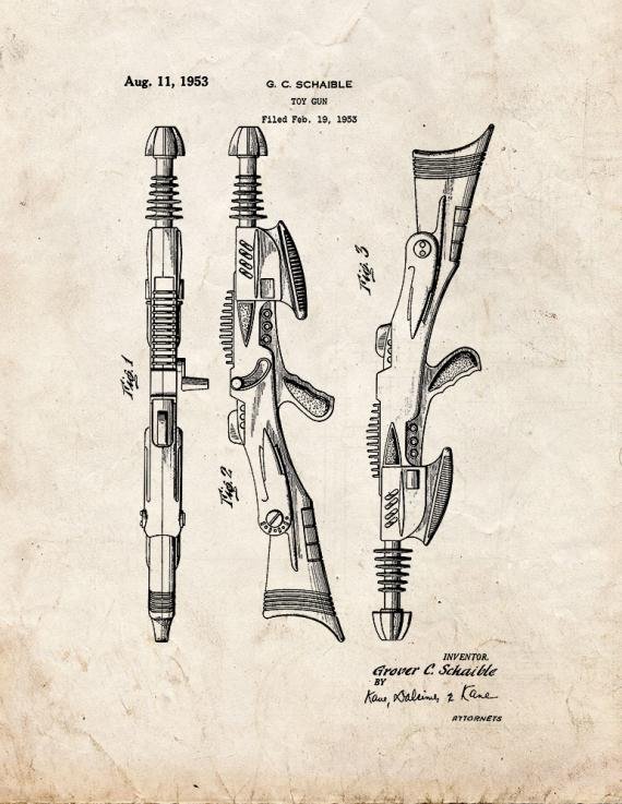 Patent Blueprint 3173 1 12 A4 Photo Print