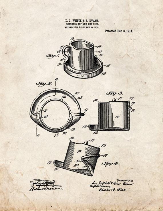 Patent Blueprint 3177 1 12 A4 Photo Print