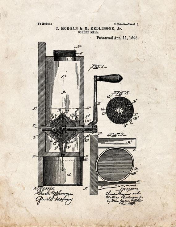 Patent Blueprint 3178 1 12 A4 Photo Print