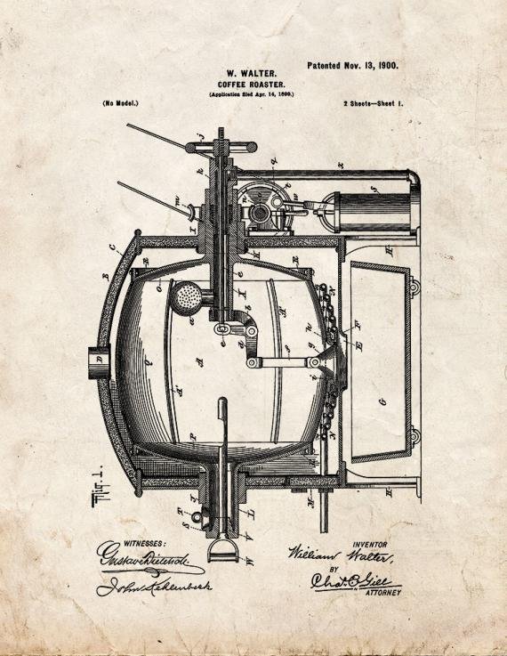 Patent Blueprint 3181 1 12 A4 Photo Print