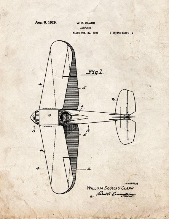 Patent Blueprint 3184 1 12 A4 Photo Print