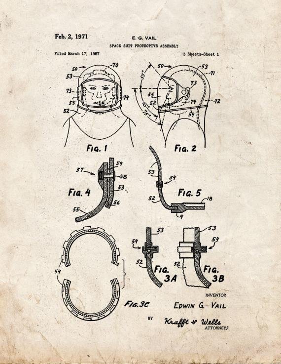 Patent Blueprint 3186 1 12 A4 Photo Print