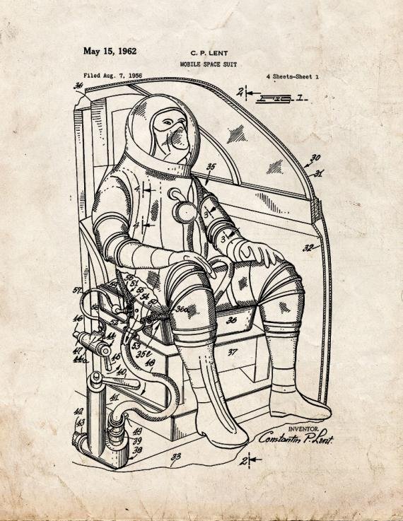 Patent Blueprint 3187 1 12 A4 Photo Print