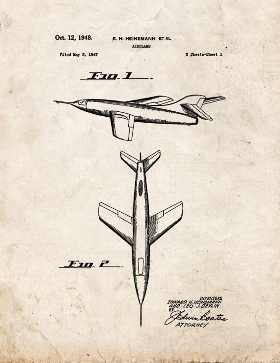 Patent Blueprint 3189 1 12 A4 Photo Print