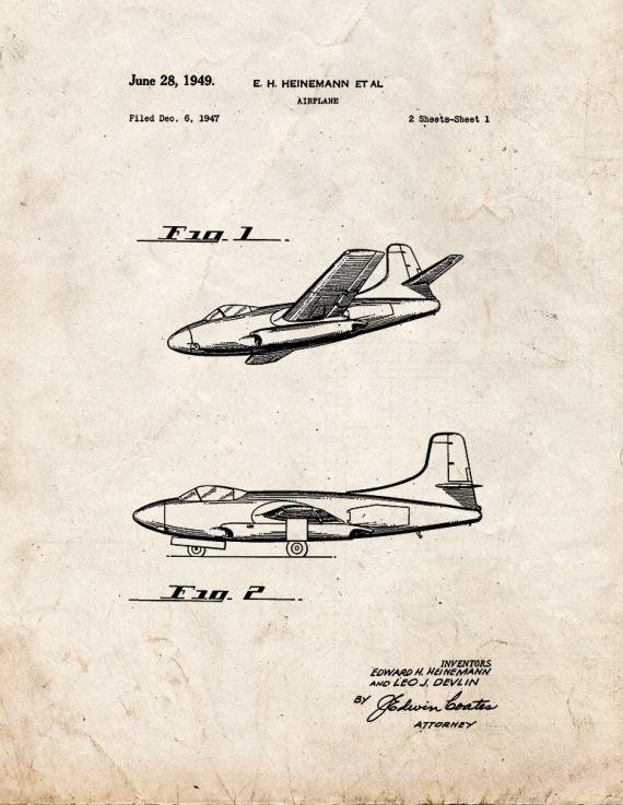 Patent Blueprint 3192 1 12 A4 Photo Print