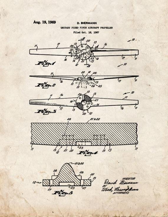 Patent Blueprint 3198 1 12 A4 Photo Print
