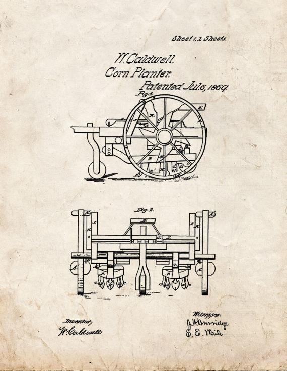 Patent Blueprint 3199 1 12 A4 Photo Print