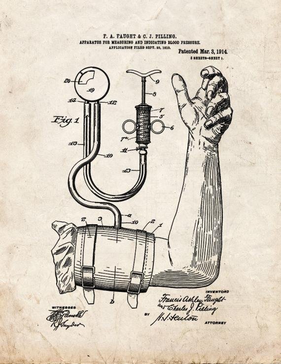 Patent Blueprint 320 1 12 A4 Photo Print