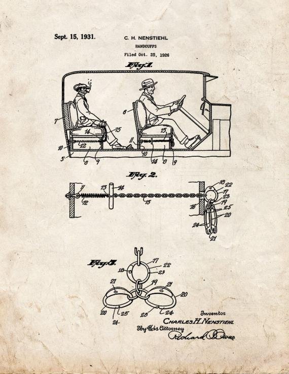 Patent Blueprint 3202 1 12 A4 Photo Print