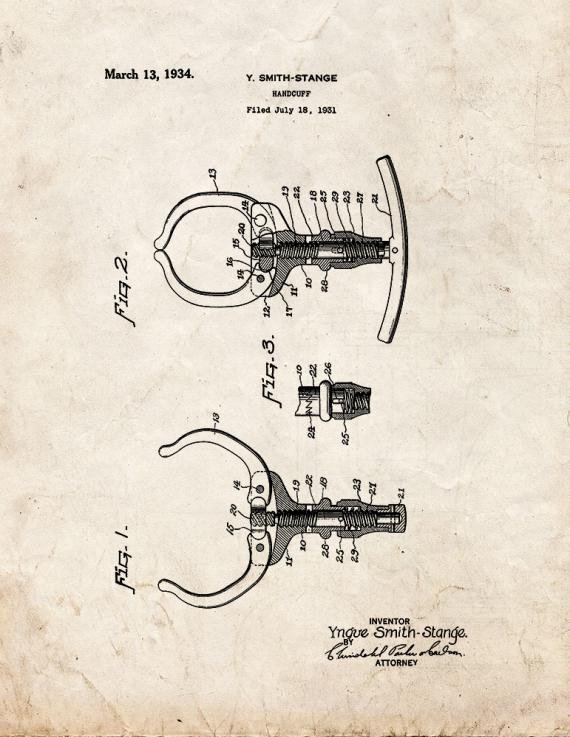 Patent Blueprint 3204 1 12 A4 Photo Print