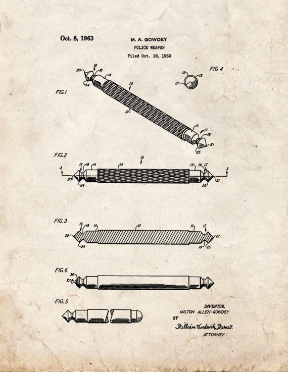 Patent Blueprint 3207 1 12 A4 Photo Print