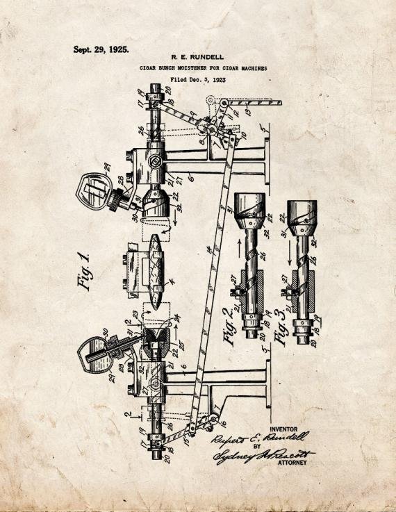 Patent Blueprint 3212 1 12 A4 Photo Print