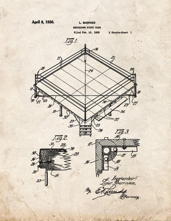 Patent Blueprint 322 1 12 A4 Photo Print