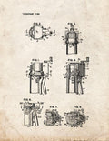 Patent Blueprint 3223 2 12 A4 Photo Print