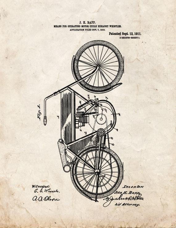 Patent Blueprint 3224 1 12 A4 Photo Print