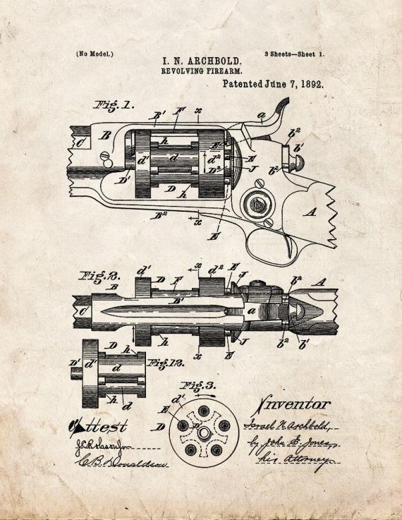 Patent Blueprint 3228 1 12 A4 Photo Print