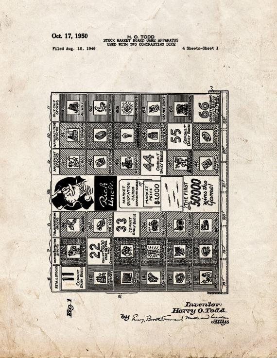 Patent Blueprint 3229 1 12 A4 Photo Print