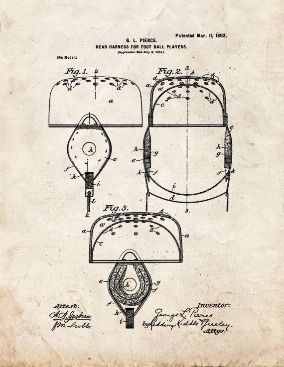 Patent Blueprint 3236 1 12 A4 Photo Print