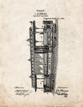 Patent Blueprint 324 1 12 A4 Photo Print