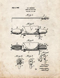 Patent Blueprint 3250 1 12 A4 Photo Print