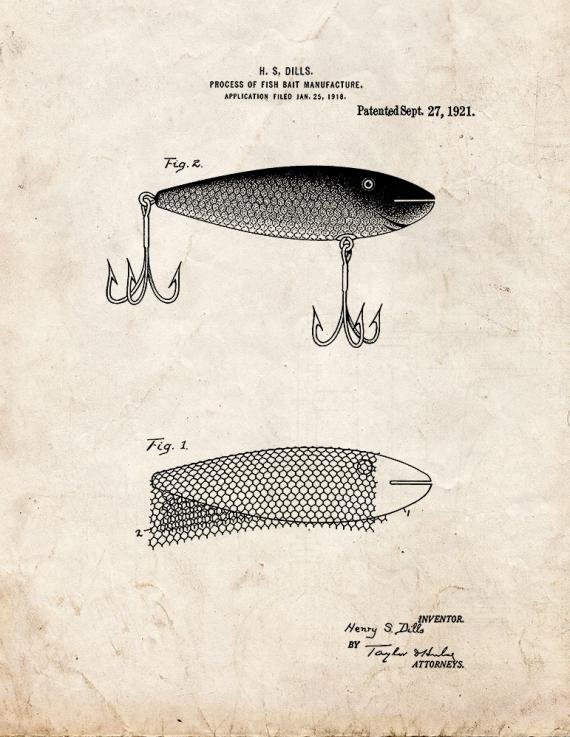 Patent Blueprint 3253 1 12 A4 Photo Print