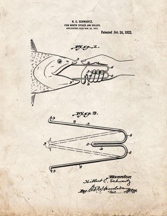 Patent Blueprint 3254 1 12 A4 Photo Print