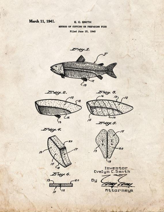 Patent Blueprint 3255 1 12 A4 Photo Print