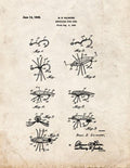 Patent Blueprint 3256 1 12 A4 Photo Print