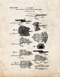Patent Blueprint 3264 1 12 A4 Photo Print