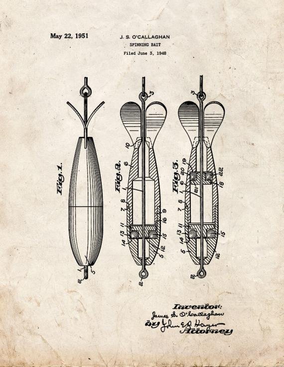 Patent Blueprint 3266 1 12 A4 Photo Print