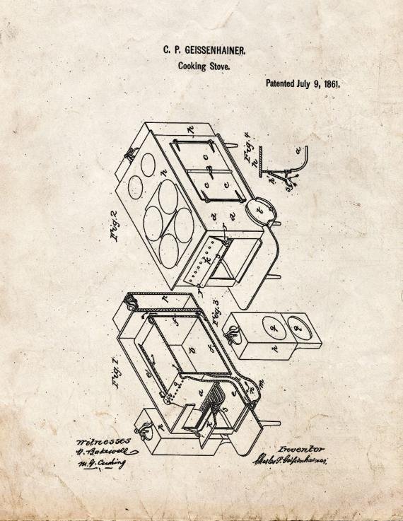 Patent Blueprint 3271 1 12 A4 Photo Print