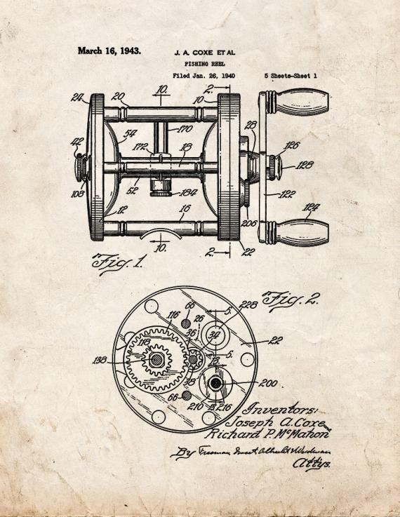 Patent Blueprint 3276 1 12 A4 Photo Print