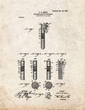 Patent Blueprint 3282 1 12 A4 Photo Print