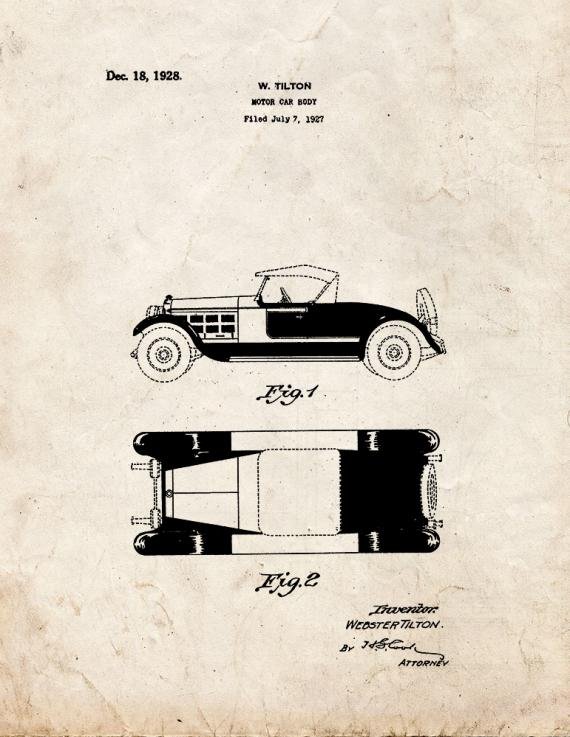 Patent Blueprint 329 1 12 A4 Photo Print