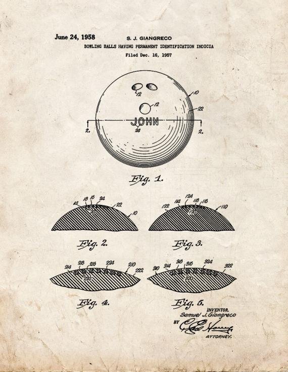 Patent Blueprint 3291 1 12 A4 Photo Print
