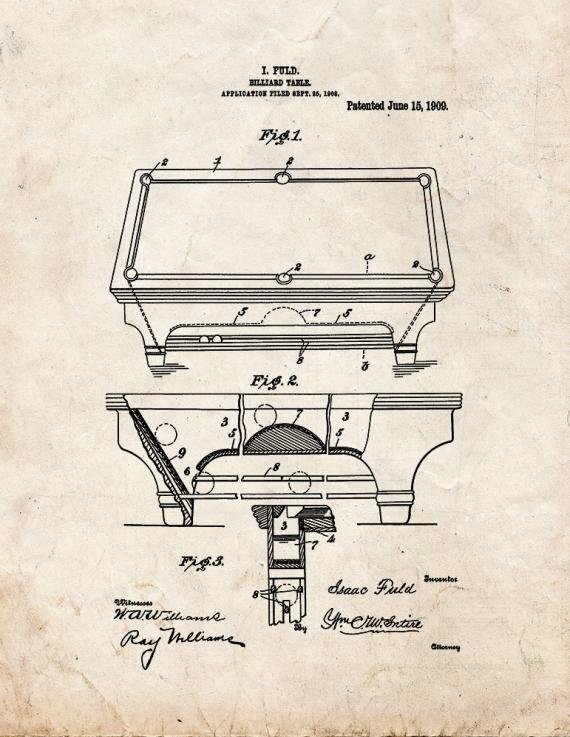 Patent Blueprint 3293 1 12 A4 Photo Print