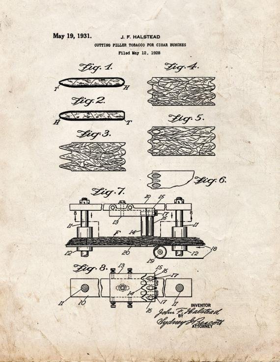 Patent Blueprint 3295 1 12 A4 Photo Print